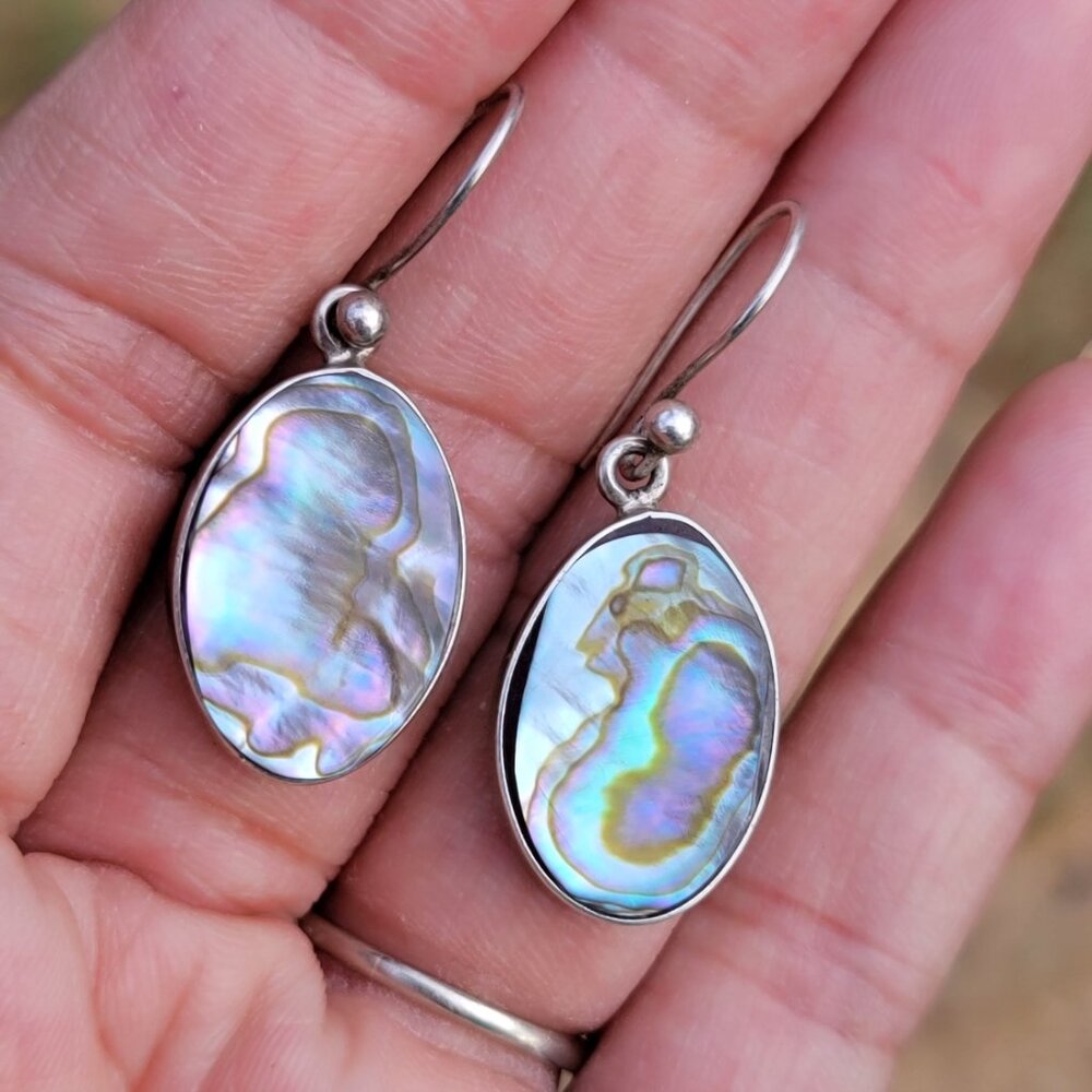 Stunning Solid 925 Sterling Silver Abalone And So… - image 8